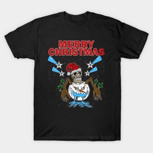 Merry skull christmas T-Shirt